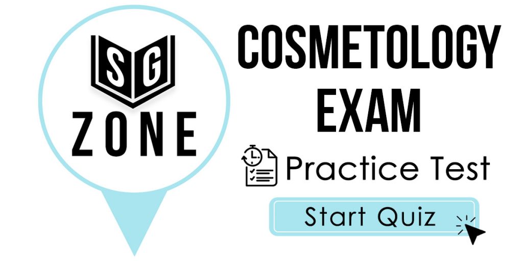 cosmetology state board test cosmetology state board test